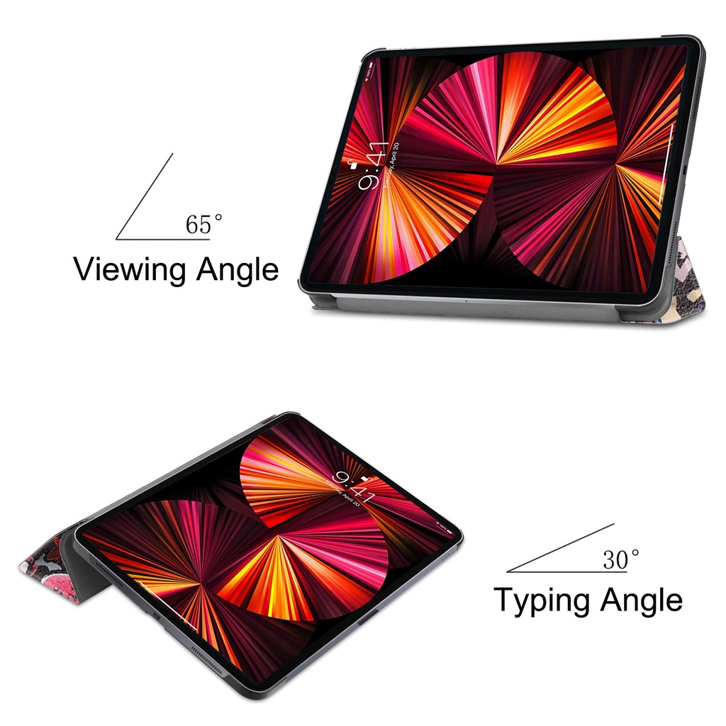 Ốp Lưng Da Pu Cho ipad 10th Gen Pro 11 A2377 2021 / 2020 / 2018 / 2022 M2 Air 4 / 5 10.9 inch