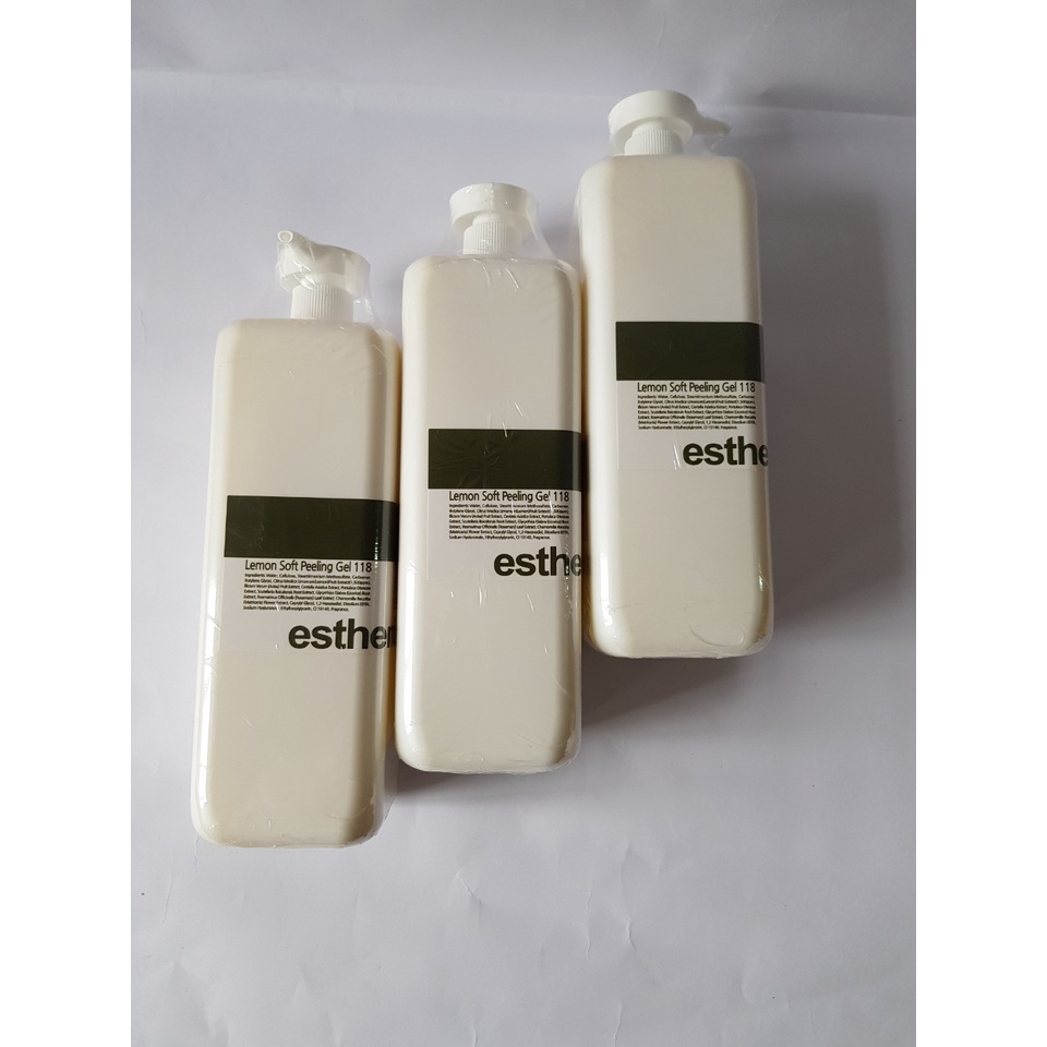 Tẩy da chết ESTHEMAX Lemon Soft Peeling Gel 118 1000ml  sạch sâu, dành cho mọi loại da, an toàn
