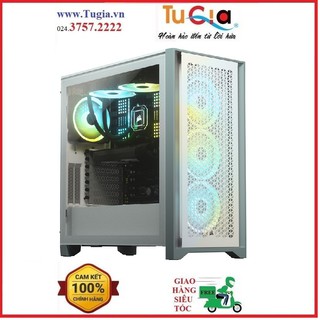 Vỏ máy tính corsair 4000d airflow tg white