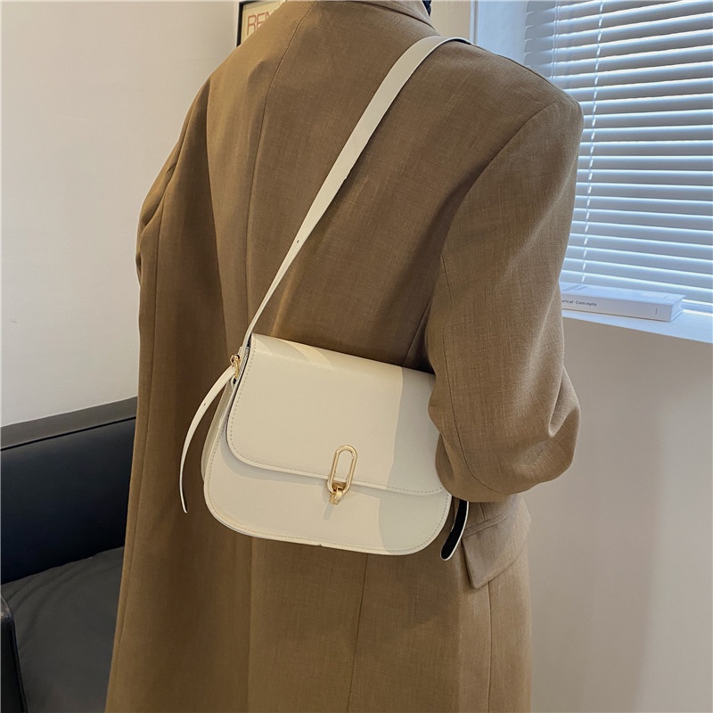 Túi đeo vai thời trang thu đông phong cách phương Tây cho nữ 2021