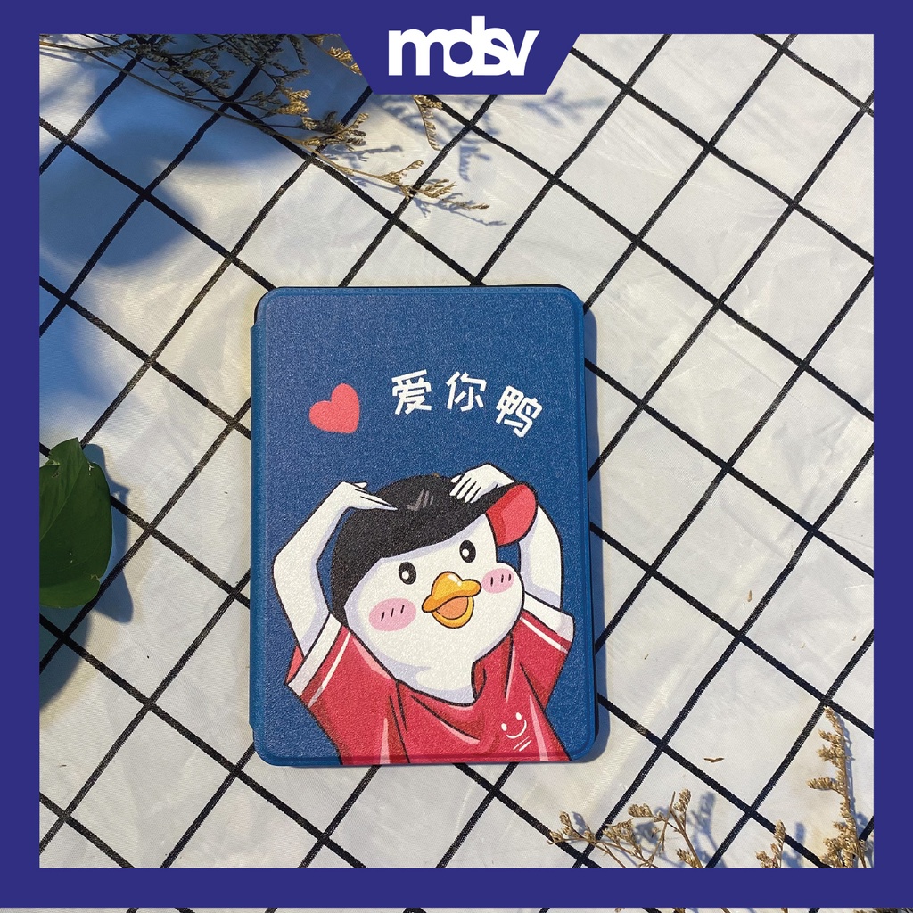 Bao da cover cho máy đọc sách Kindle Paperwhite 5 case silicon HỌA TIẾT XINH XỈU