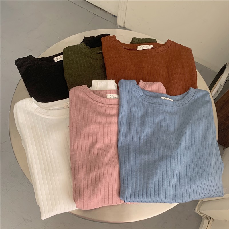 Áo Dệt Kim Tay Ngắn Dáng Rộng In Hình Hoa Xinh Xắn Phong Cách Vintage