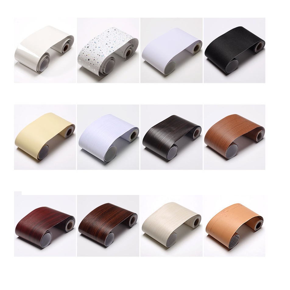 Cuộn 5 mét decal giấy dán viền tường cao 10cm