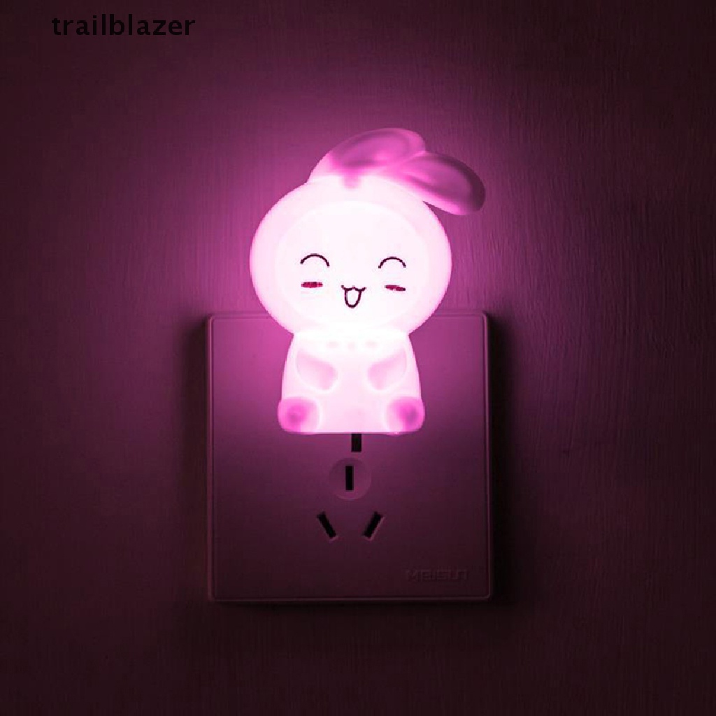 Đèn Ngủ LED Hình Thỏ Dễ Thương Cho Bé UIO