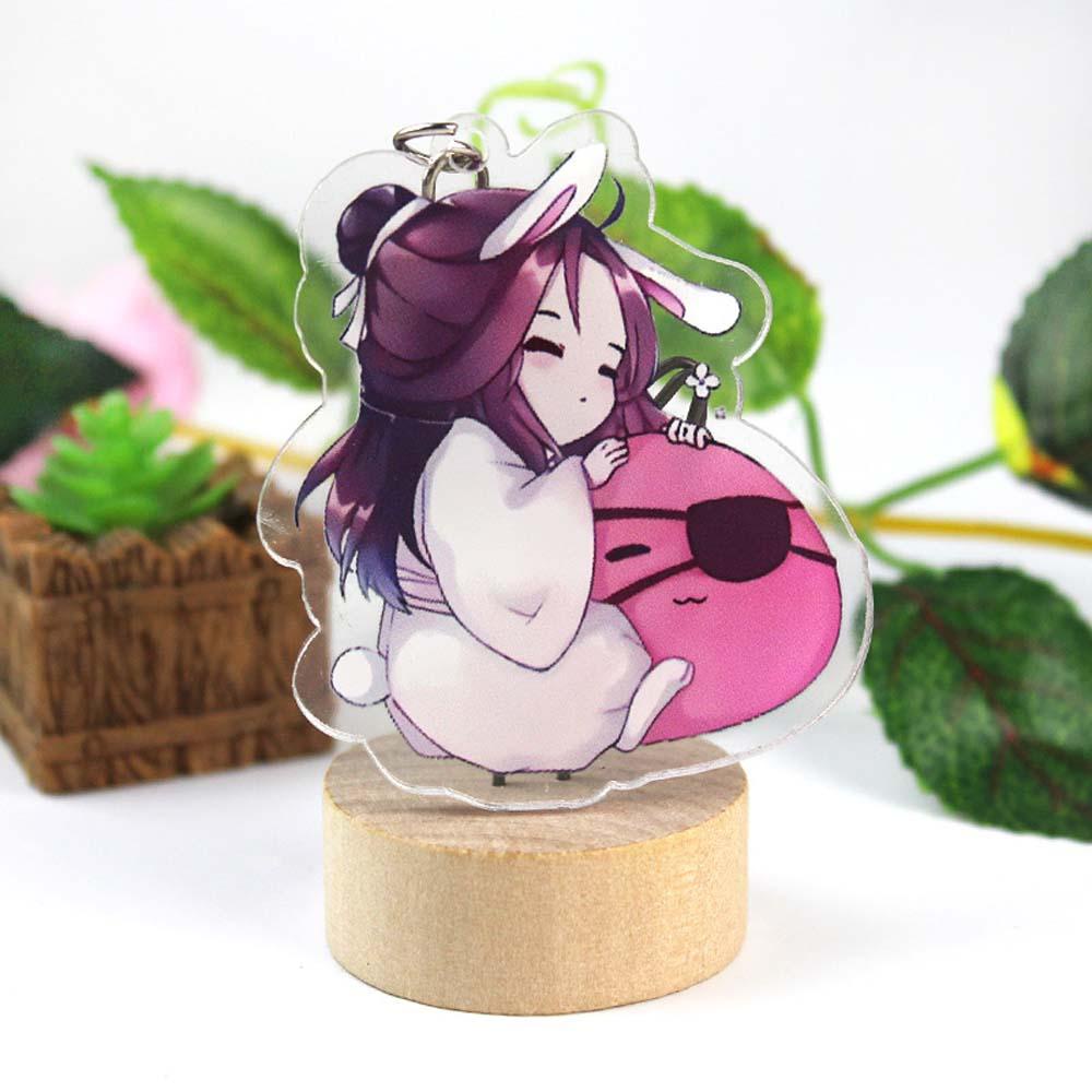 Móc Chìa Khóa Bằng Acrylic In Họa Tiết Hoạt Hình PATRICIA Tian Guan Ci fu Hai Mặt Cho Xe Hơi