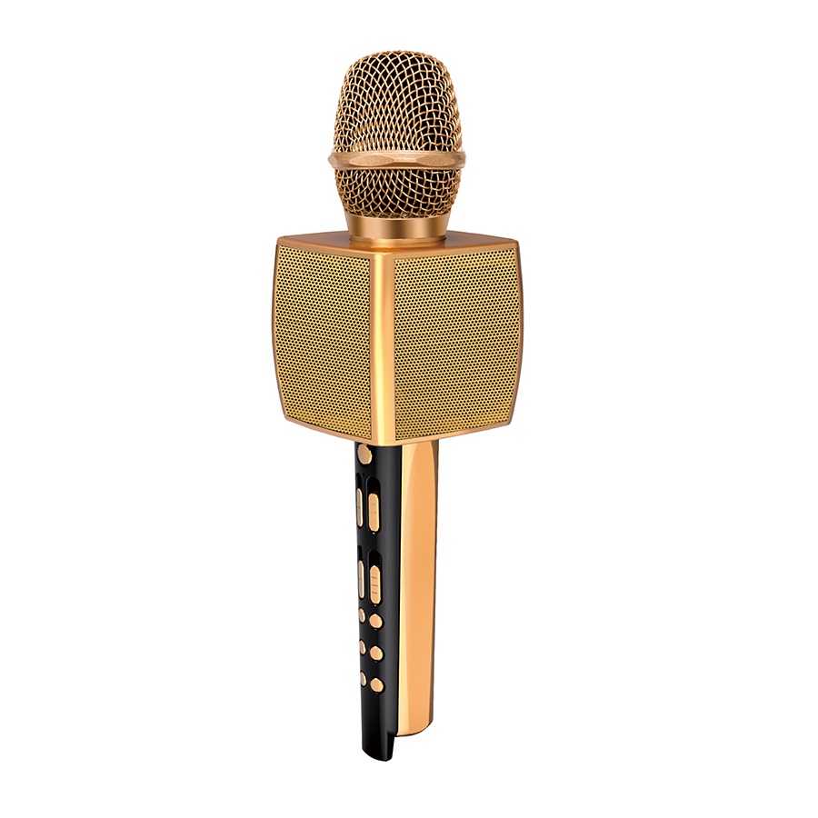 Mic Kép Karaoke Bluetooth Không Dây KTV Gia Đình YS98, Âm Thanh Nổi, Loa Lớn, 10W