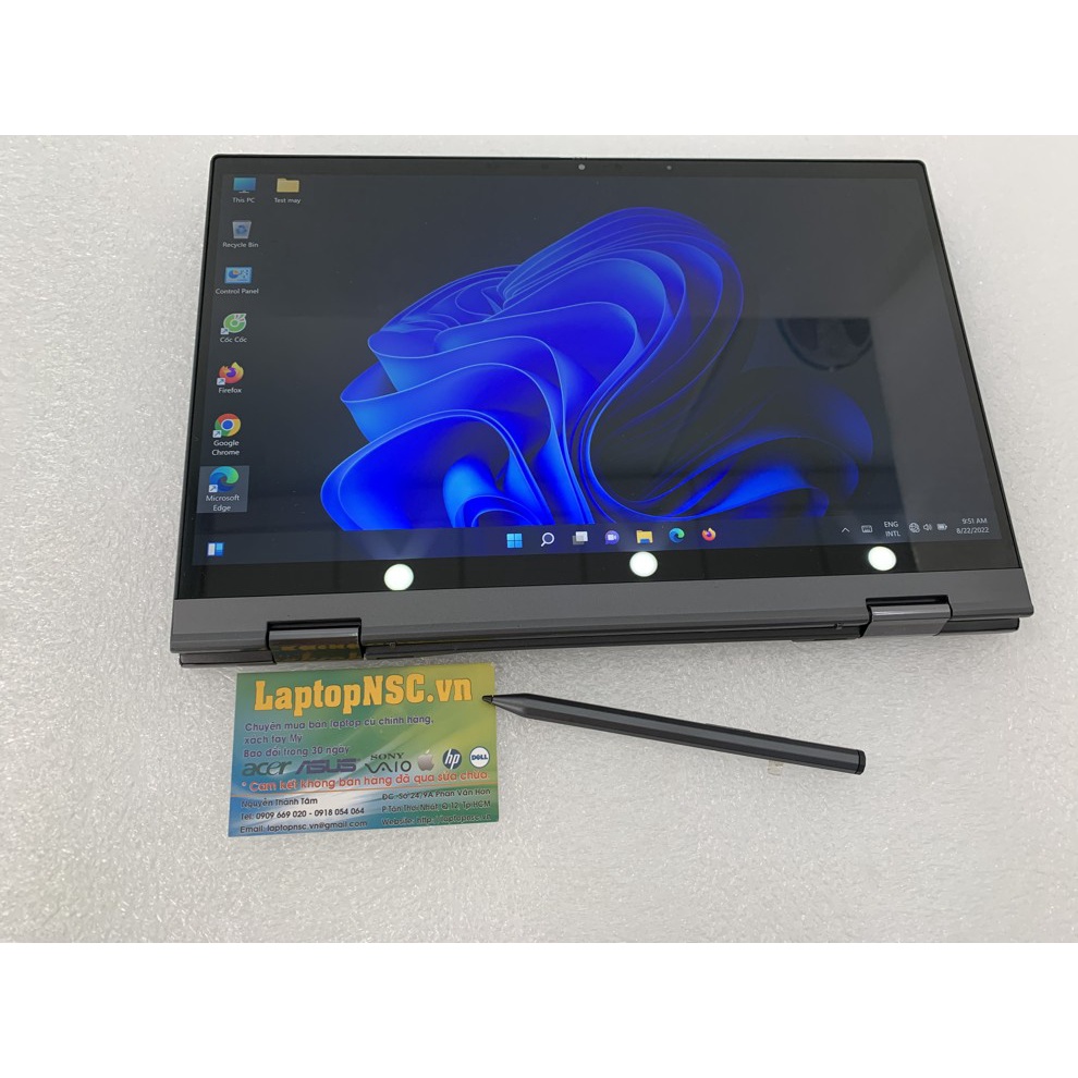 Laptop Dell Inspiron 7306 Core i7 thế hệ 11 màn hình 4k cảm ứng gập 360 độ