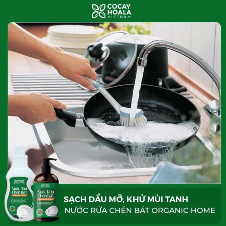 Nước rửa chén Organic Home an toàn cho bé