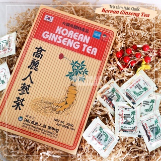 [HỘP 100 GÓI] Trà Sâm Hàn Quốc Korean Ginseng Tea