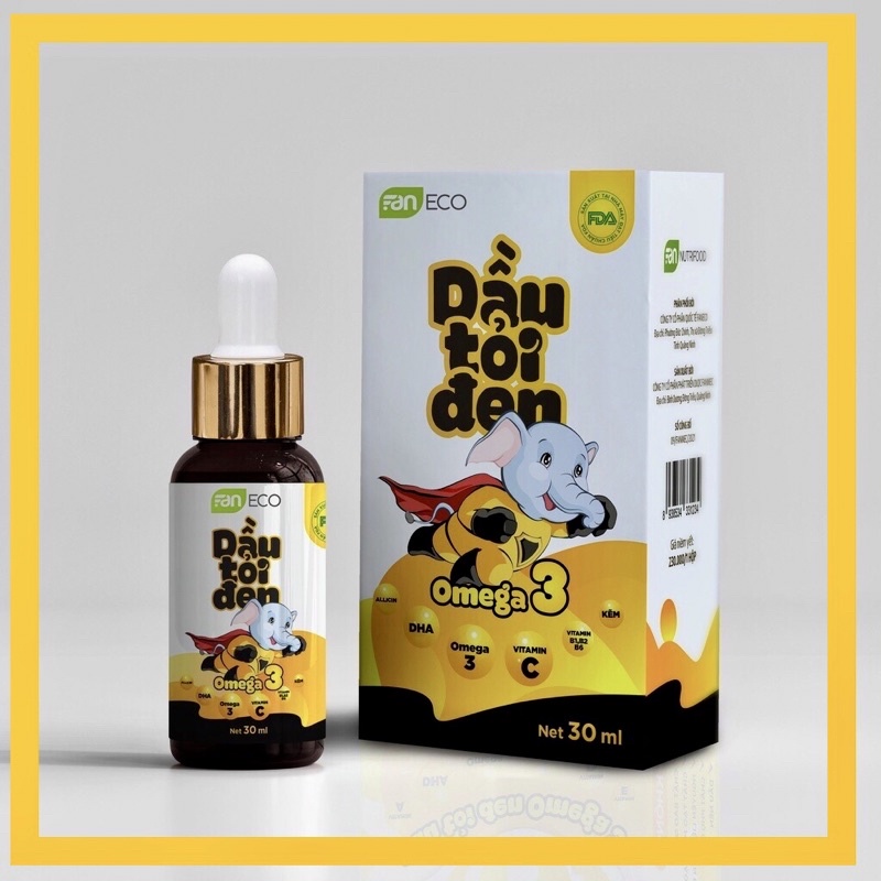{Chính Hãng}Dầu Tỏi Đen Omega 3