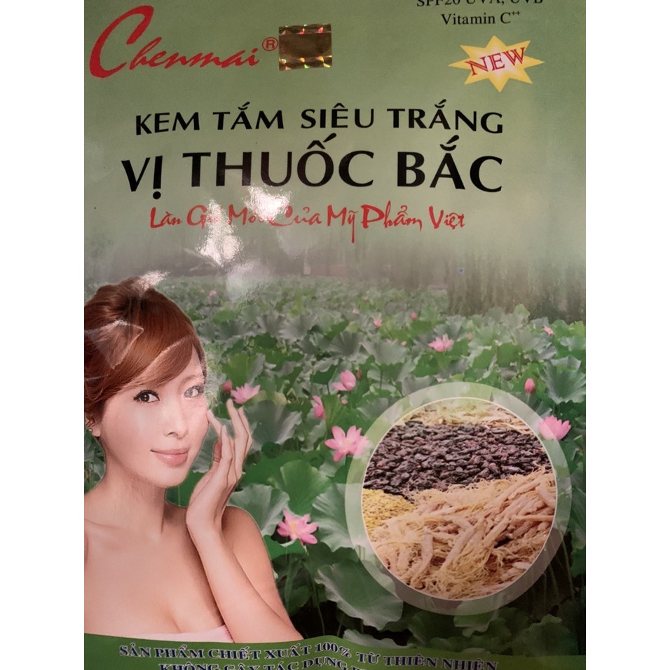 Tắm trắng Chenmai Th Bắc siêu trắng dành cho da nhạy cảm 150g