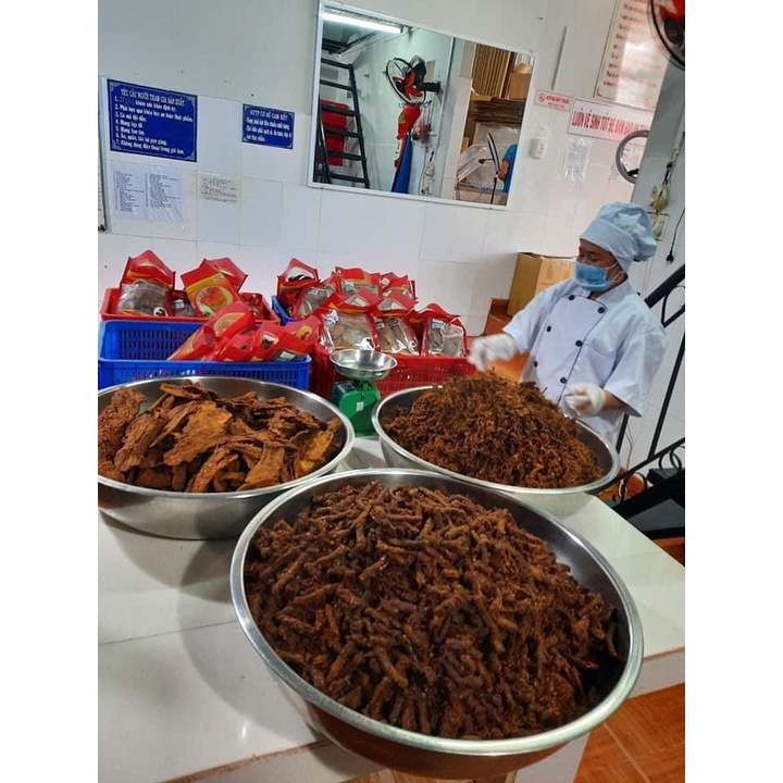 [Bò Khô Gia Lai]Bò khô sạch Loại Cục Chị Ba 500GR | BigBuy360 - bigbuy360.vn