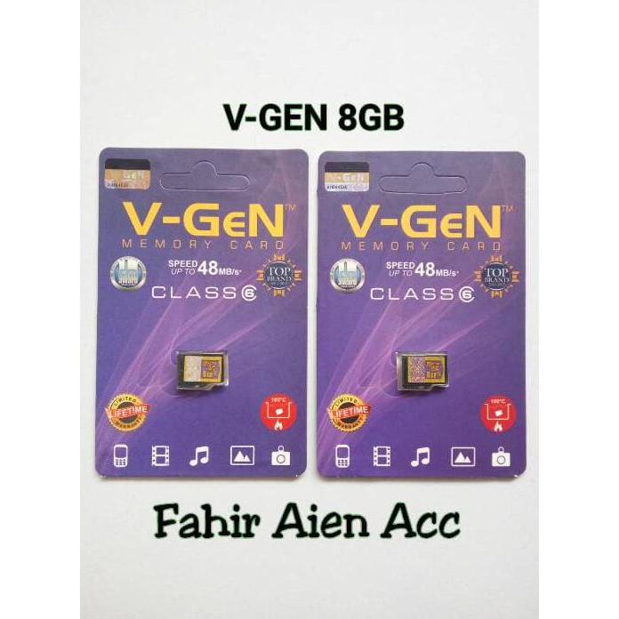 Thẻ Nhớ Microsd Vgen 8gb