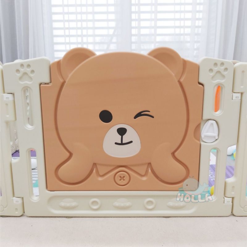 Bộ quây cũi nhựa.Tặng bóng, thảm, giỏ