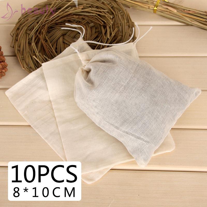 Túi Lọc Trà 8x10cm Có Dây Rút Tiện Dụng