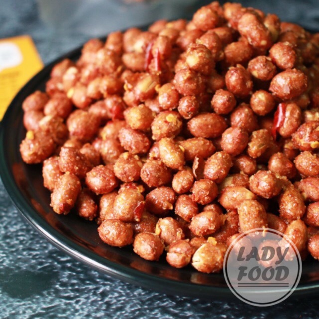 ❤️ 500gr Đậu phộng rang tỏi ớt Loại Ngon