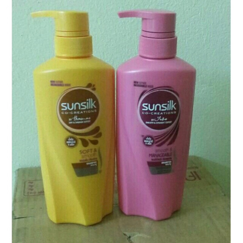 DẦU GỘI SUNSILK CHAI CÓ VÒI DUNG TÍCH 480ML