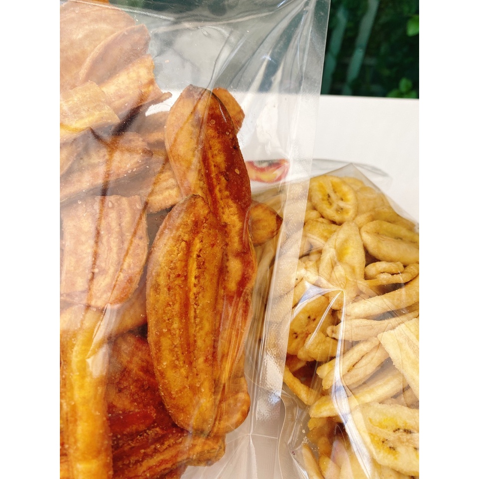 Chuối sấy mè gừng / 500gr - Đặc sản Đà Lạt