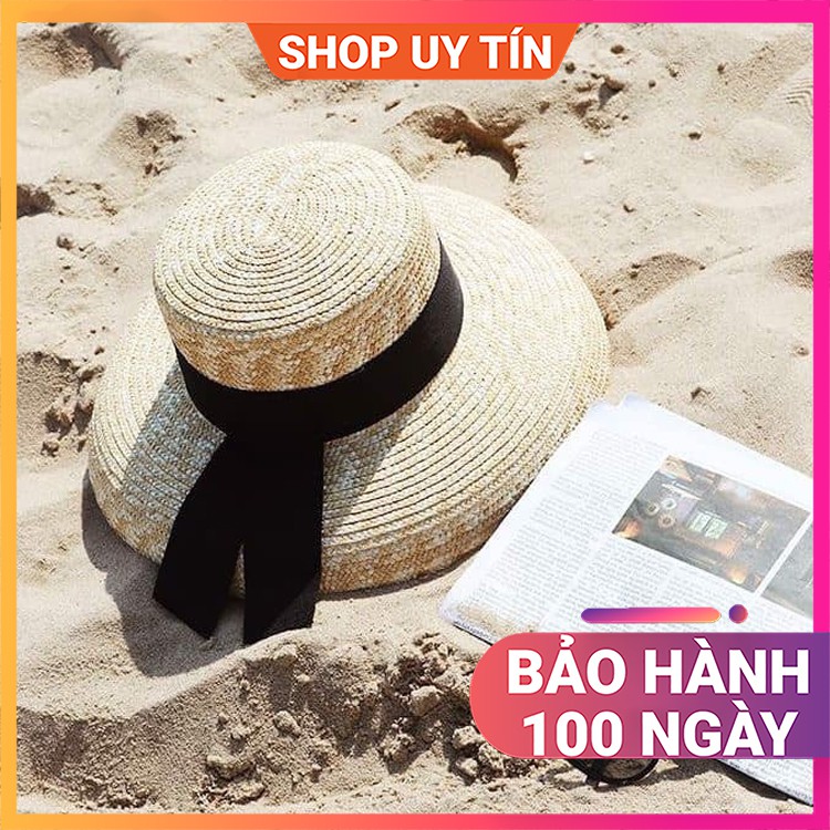 Mũ Đi Biển - Nón Cói Rộng Vành Vintage Cao Cấp Nữ Đẹp