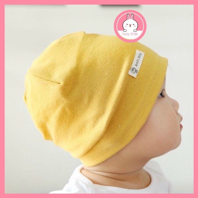 Mũ, nón cotton cao cấp ARETI BABY cho bé trai, bé gái từ 0-18 tháng – No >>> top1shop >>> shopee.vn