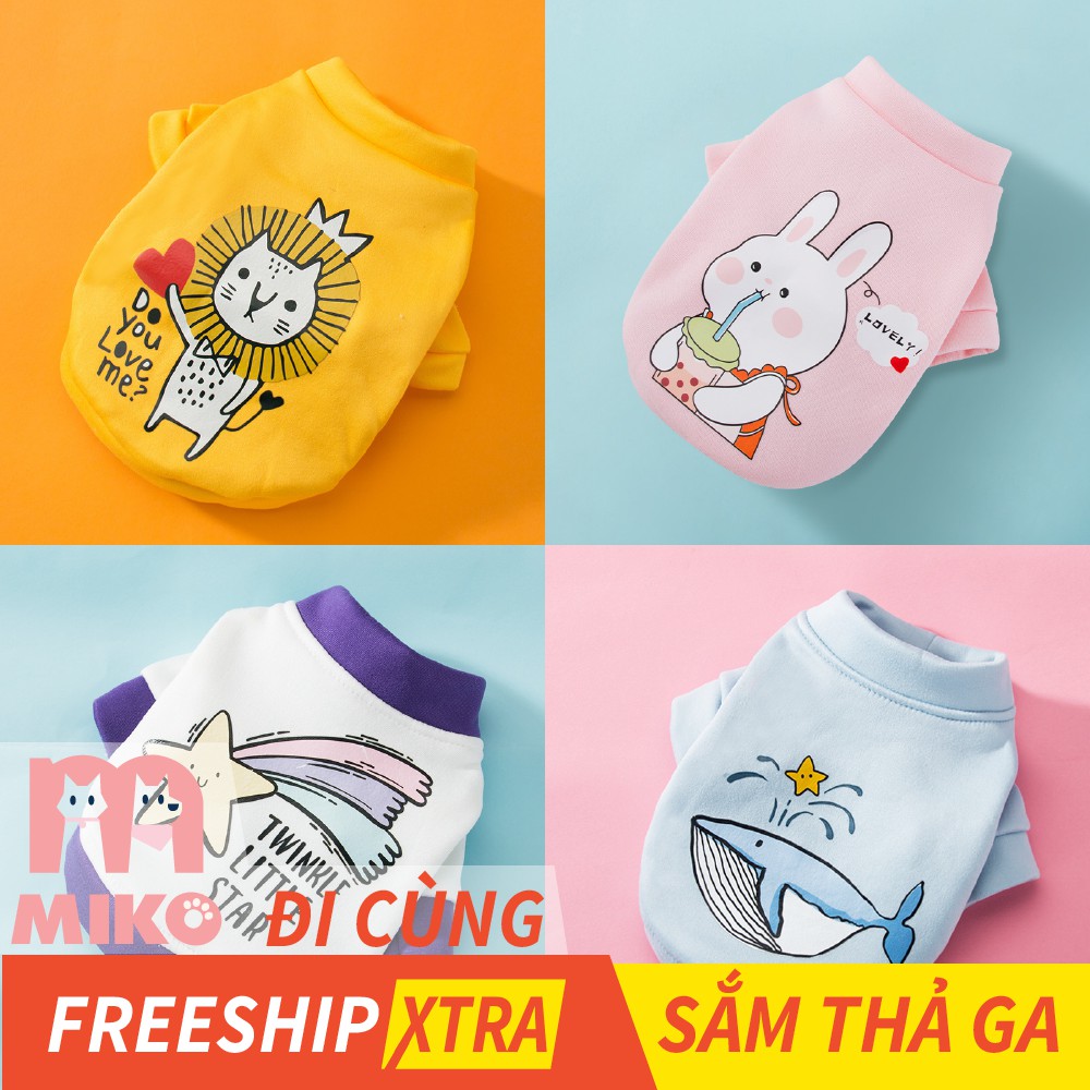 Áo Ấm Mùa Đông - QUẦN ÁO THÚ CƯNG - TRANG PHỤC CHÓ MÈO MIKO PETWEAR