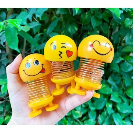 Thú nhún lò xo Emoji đáng yêu nhún nhảy-Emoji Con Lắc Lò Xo giao ngẫu nhiên