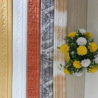 Phào Chỉ Xốp, Viền Xốp Dán Tường Dày 1cm, dài 2.25m rộng 8.5cm