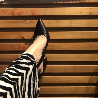 (LỗiDaBenTrong)Giày sandal FRANCO gót trụ