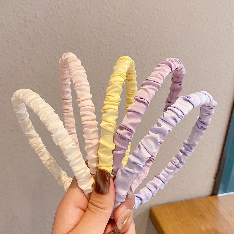 Bờm vải dúm phong cách đáng yêu