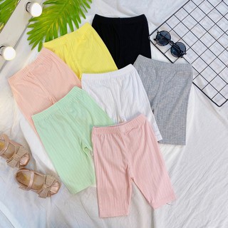 Quần legging ngố thông hơi bé gái