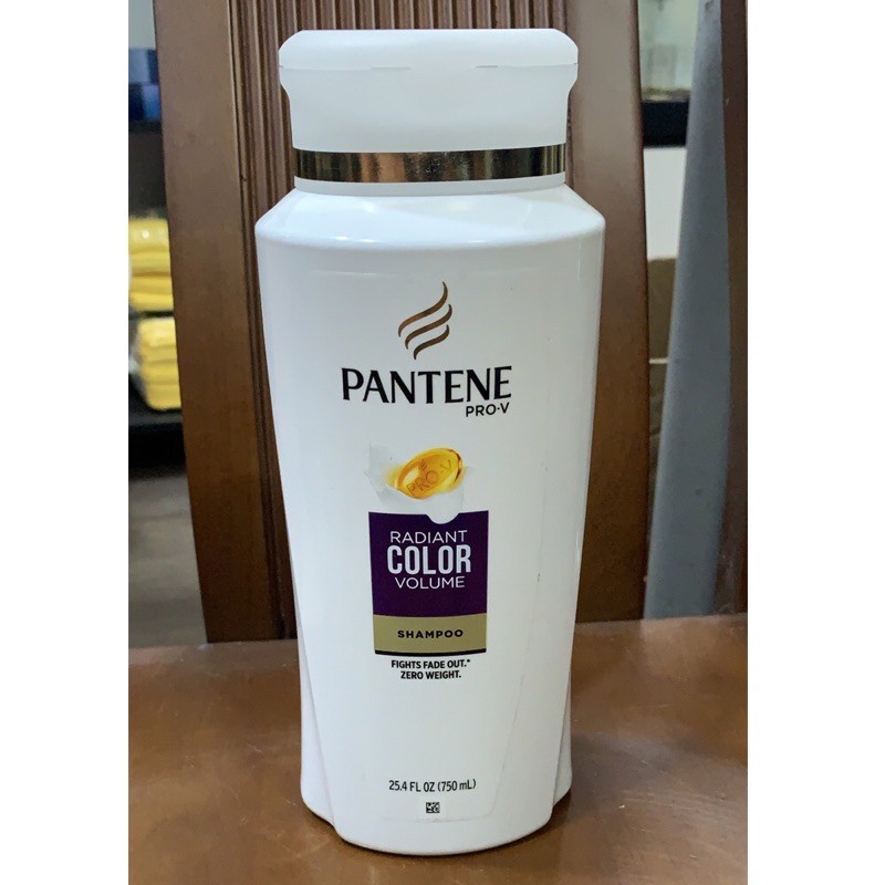 Dầu gội cho tóc nhuộm Pantene Pro - V Radiant Color Volume Mỹ 750ml