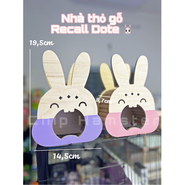 Nhà gỗ Thỏ Recall Dote <Hamster>