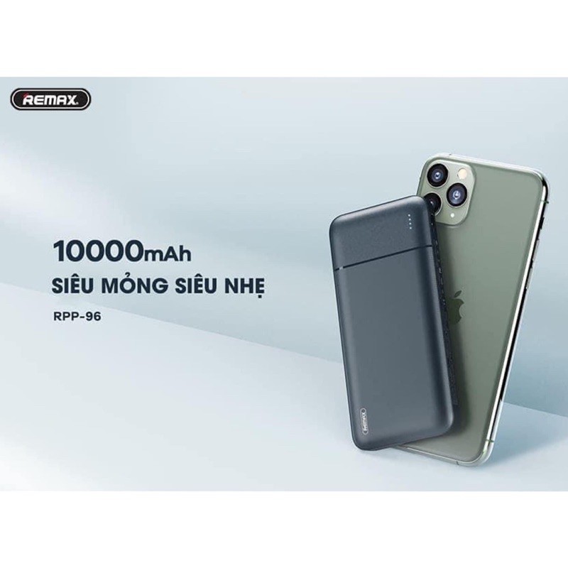 Sạc dự phòng Remax 10000mAh (hàng chính hãng)