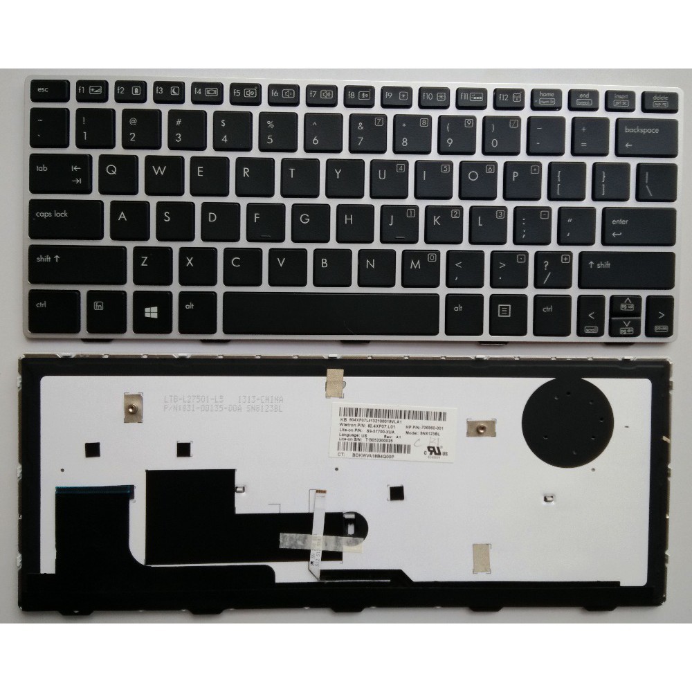 Bàn phím laptop HP EliteBook Revolve 810 G1, G2