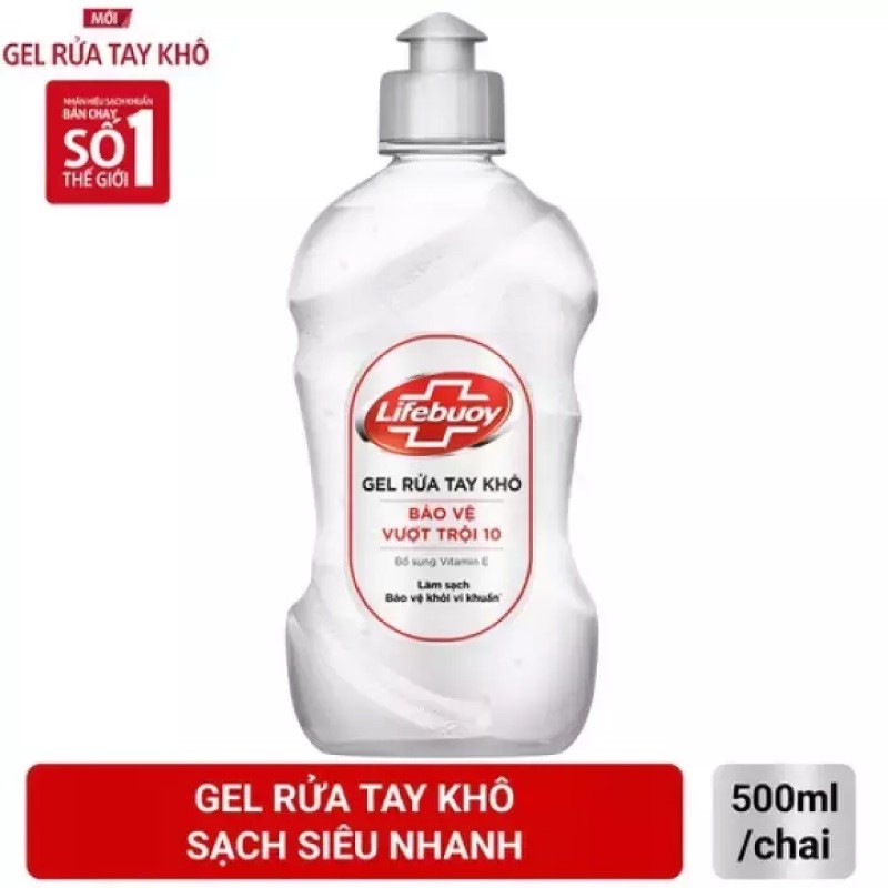 NƯỚC RỬA TAY KHÔ LIFEBOUY 500ML