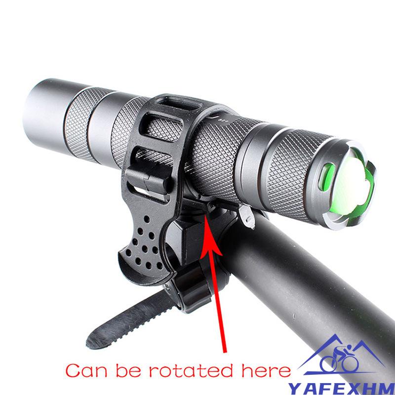 Giá Đỡ Đèn Pin Xoay 360 Độ Cho Xe Đạp