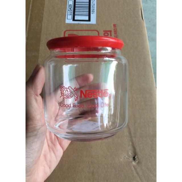 Hũ thủy tinh 500ml đến 1000 ml . Hộp tròn thủy tinh Rondo Luminarc 500ml/1000ml/1L/1 lit cao cấp