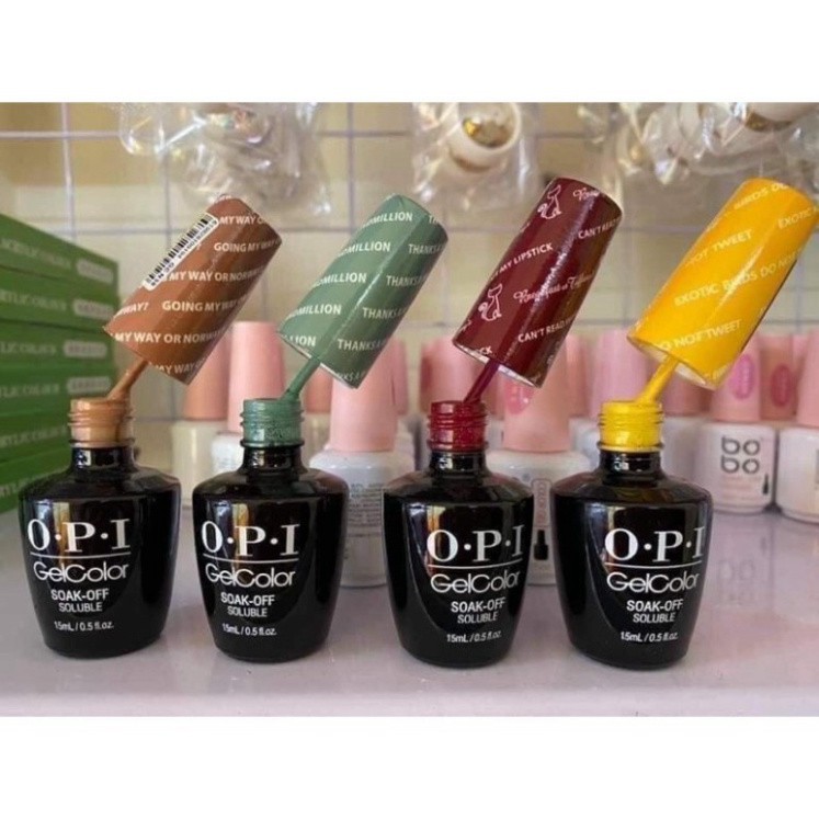 Sơn gel OPI, Sơn OPI nâu tây mã N39 chai 15 ml