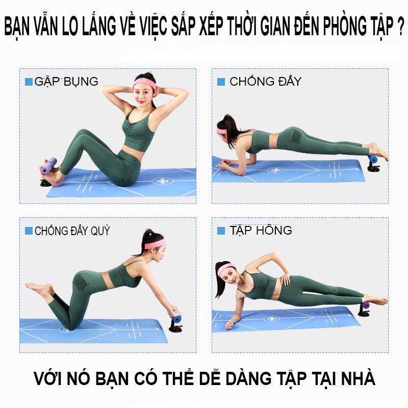 Dụng Cụ Tập Cơ Bụng Phiên Bản Cao Cấp, Hỗ Trợ Gập Bụng, Giúp Dáng Chuẩn Eo Thon TOPBODY