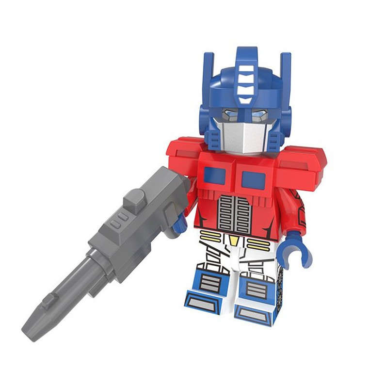 Mô hình đồ chơi Lego nhân vật rô bốt trong phim Transformers dùng trang trí