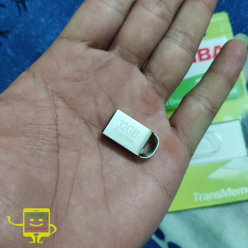 Usb Toshiba Siêu Nhỏ Chống Nước 4-8-16-32Gb