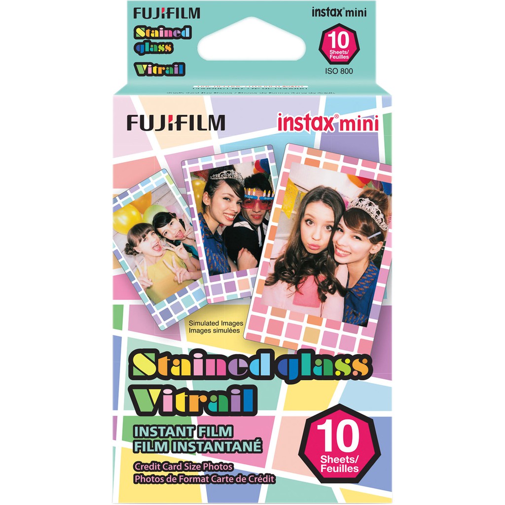 FILM INSTAX MINI - STAINED GLASS VITRAIL