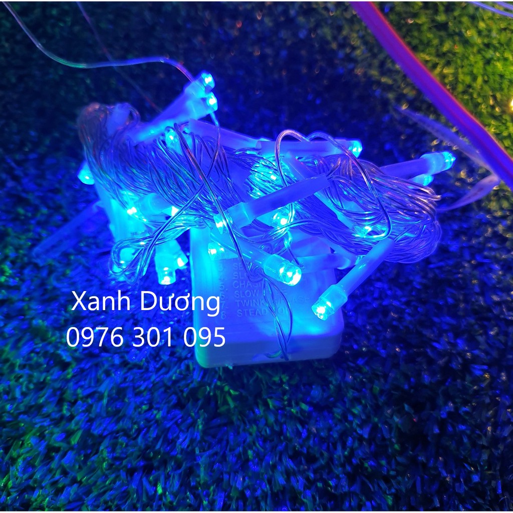 Dây đèn led chớp 4m trang trí Noel - Tết