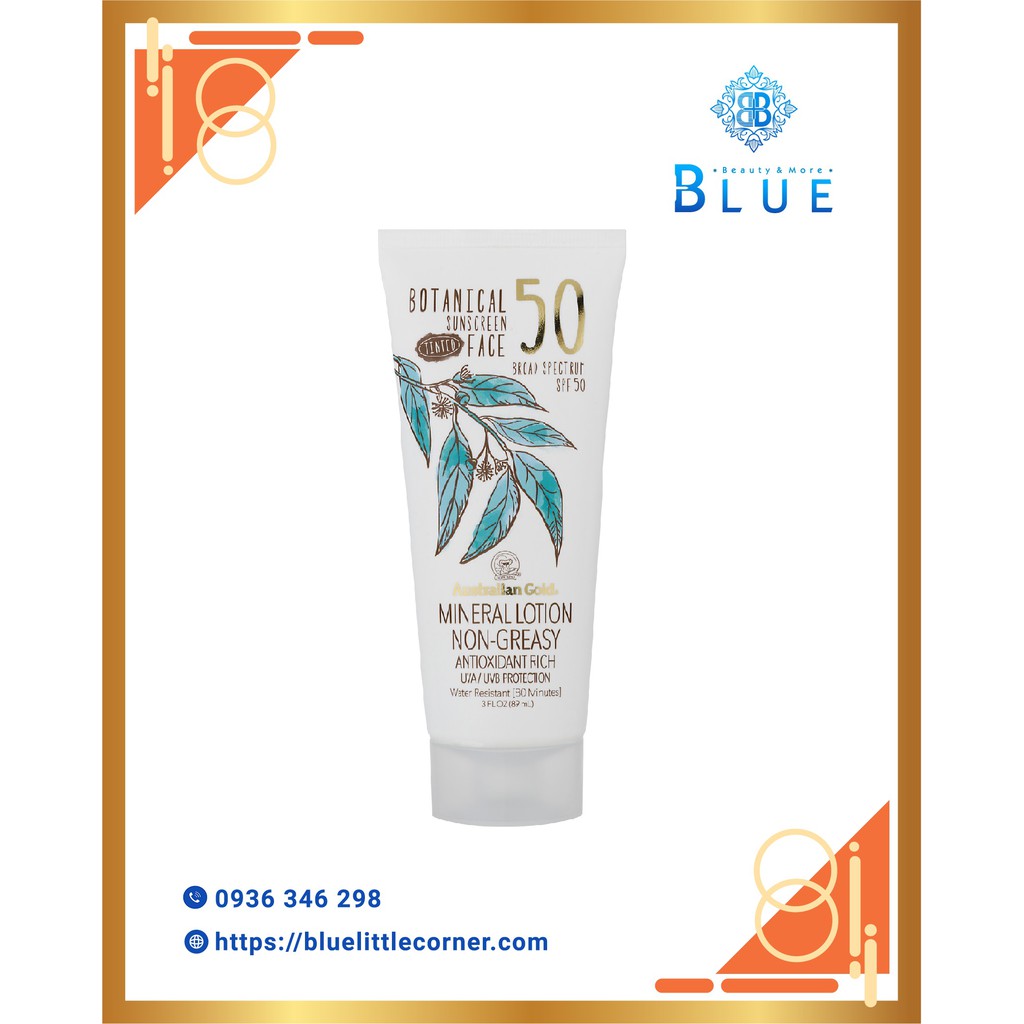 Kem chống nắng Australian Gold Botanicals spf50 có/ không màu | BigBuy360 - bigbuy360.vn