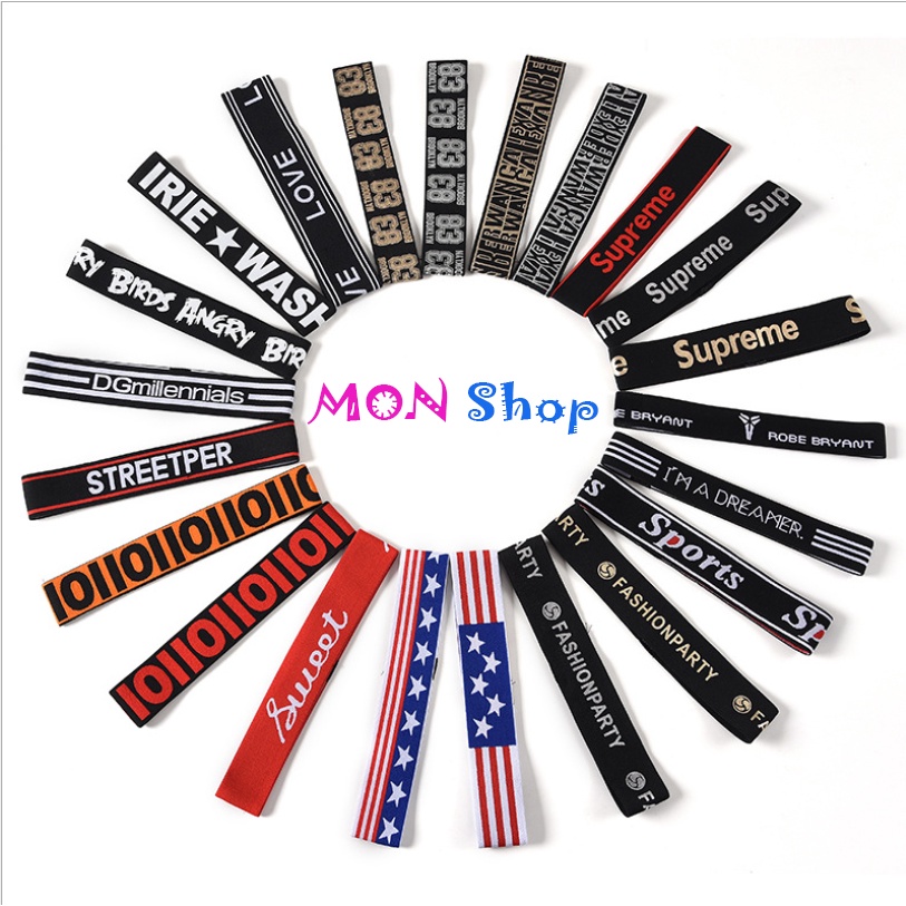 Băng đô thể thao Headband đeo trán tập Gym Yoga chơi thể thao thời trang