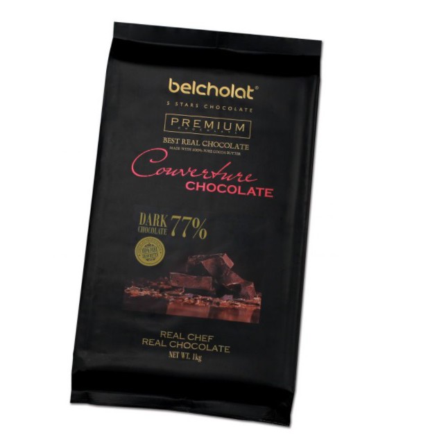 socola belchocolate 77% túi 1kg