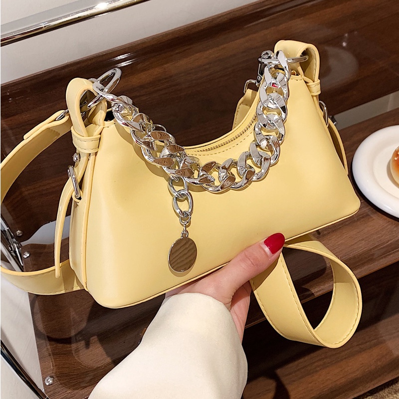 Túi Đeo Chéo Vai Thời Trang Thu Đông Năm 2021 Phong Cách Pháp Cho Nữ