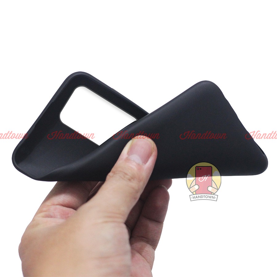 Ốp Lưng Huawei P40 / Huawei P40 Pro / Huawei P40 Lite CASE TPU Dẻo Đen Toàn bộ Chống Va Đập Trầy Xước và Chống Ố
