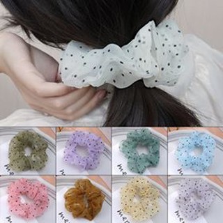 Buộc Tóc SCRUNCHIES Chấm Bi SZ Nhỏ /GÍA SỈ/