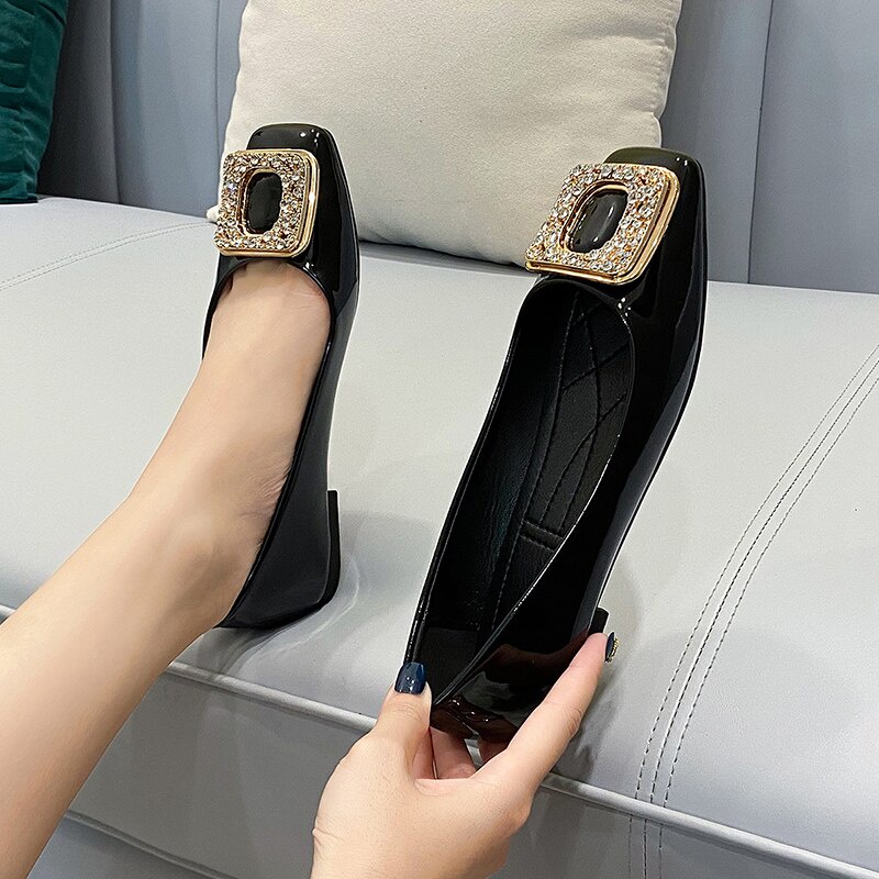 Giày Búp Bê Da Múa Ba Lê Cho Nữ Size 35-44